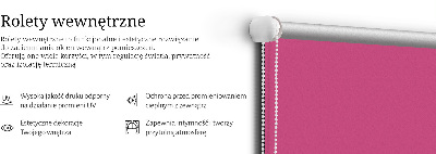 Store intérieur rose