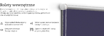 Store intérieur fenêtre en violet foncé