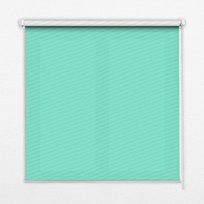 Store intérieur de couleur turquoise