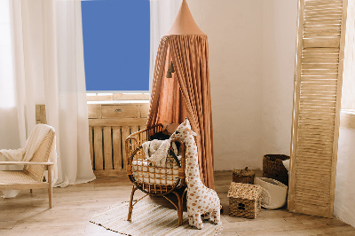 Store intérieur de couleur bleue
