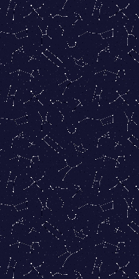 Store intérieur fenêtre avec motif constellation d’étoiles