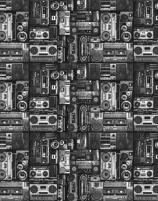 Store intérieur pour haut-parleurs radio
