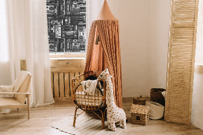 Store intérieur pour haut-parleurs radio