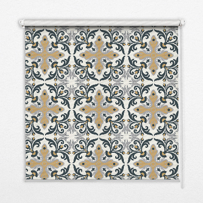 Store enrouleur avec motif carreaux marocains