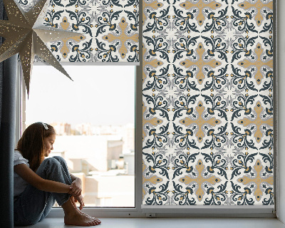 Store enrouleur avec motif carreaux marocains