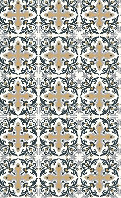 Store enrouleur avec motif carreaux marocains