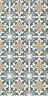 Store enrouleur avec motif carreaux marocains