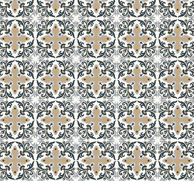 Store enrouleur avec motif carreaux marocains