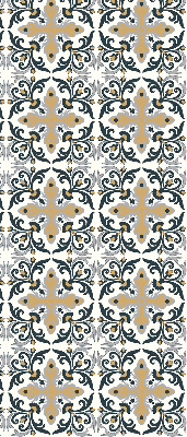 Store enrouleur avec motif carreaux marocains