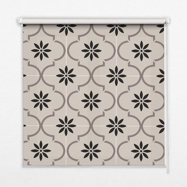 Store intérieur carreau marocain en forme de fleur
