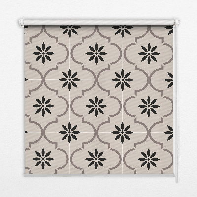 Store intérieur carreau marocain en forme de fleur