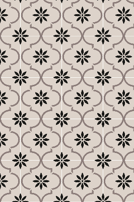 Store intérieur carreau marocain en forme de fleur