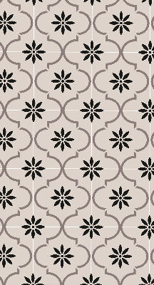 Store intérieur carreau marocain en forme de fleur