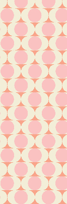 Store enrouleur avec motif d'yeux abstraits