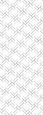 Store enrouleur à côté d'un rectangle