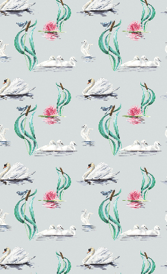 Store intérieur en forme de cygnes et de canards