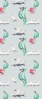 Store intérieur en forme de cygnes et de canards