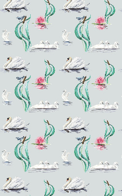 Store intérieur en forme de cygnes et de canards