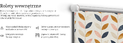 Store intérieur feuilles