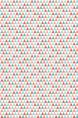 Store enrouleur triangles colorés