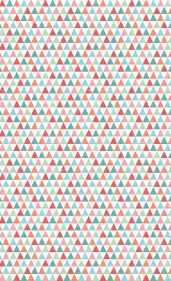 Store enrouleur triangles colorés