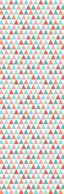 Store enrouleur triangles colorés