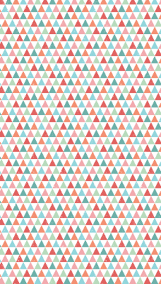 Store enrouleur triangles colorés