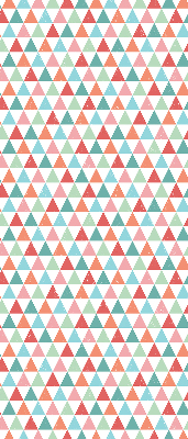 Store enrouleur triangles colorés