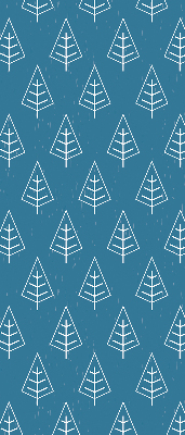 Arbres sous la pluie