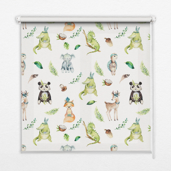 Store intérieur fenêtre pour animaux et plantes