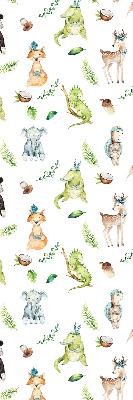 Store intérieur fenêtre pour animaux et plantes