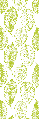 Fenêtre intérieure feuilles de citron vert
