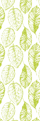 Fenêtre intérieure feuilles de citron vert