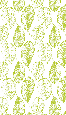 Fenêtre intérieure feuilles de citron vert