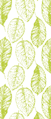 Fenêtre intérieure feuilles de citron vert