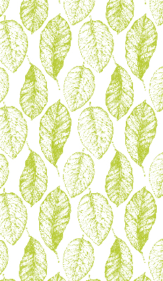Fenêtre intérieure feuilles de citron vert