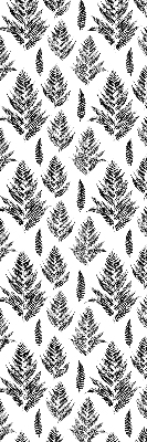 Store enrouleur à feuilles peintes