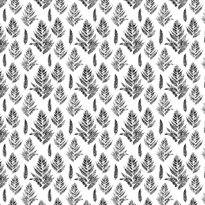 Store enrouleur à feuilles peintes