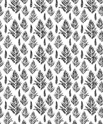Store enrouleur à feuilles peintes