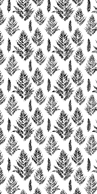 Store enrouleur à feuilles peintes