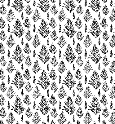 Store enrouleur à feuilles peintes