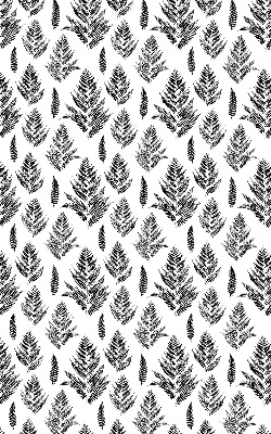 Store enrouleur à feuilles peintes