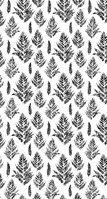 Store enrouleur à feuilles peintes