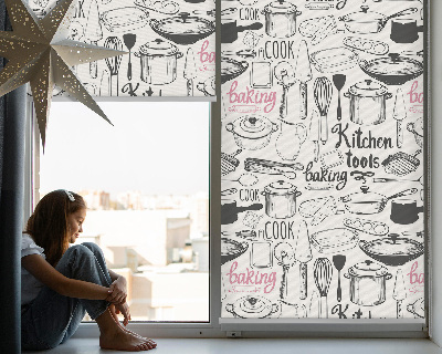 Store enrouleur pour ustensiles de cuisine