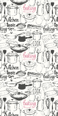 Store enrouleur pour ustensiles de cuisine
