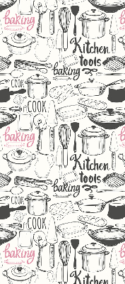 Store enrouleur pour ustensiles de cuisine