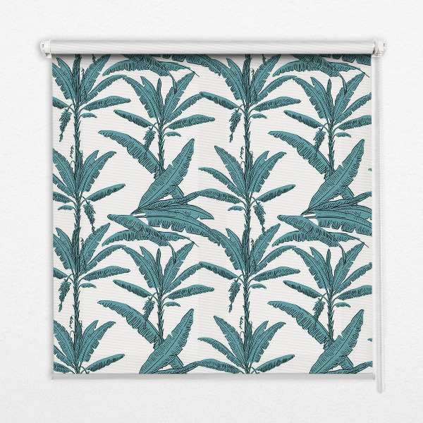 Feuilles de palmier store enrouleur