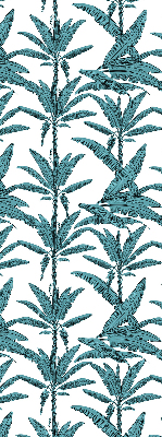 Feuilles de palmier store enrouleur