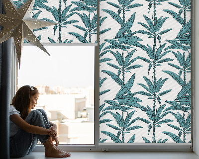 Feuilles de palmier store enrouleur