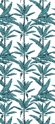 Feuilles de palmier store enrouleur